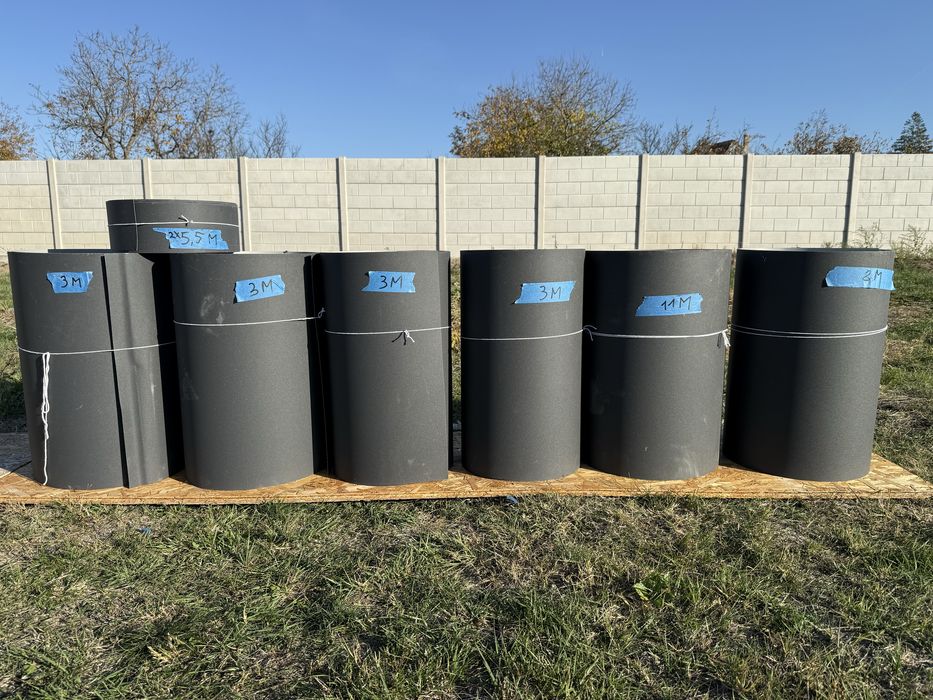 Tabla Lindab premium PLX DFPE 0.6mm pentru faltuit, gri antracit