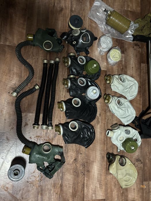 противогазы разные