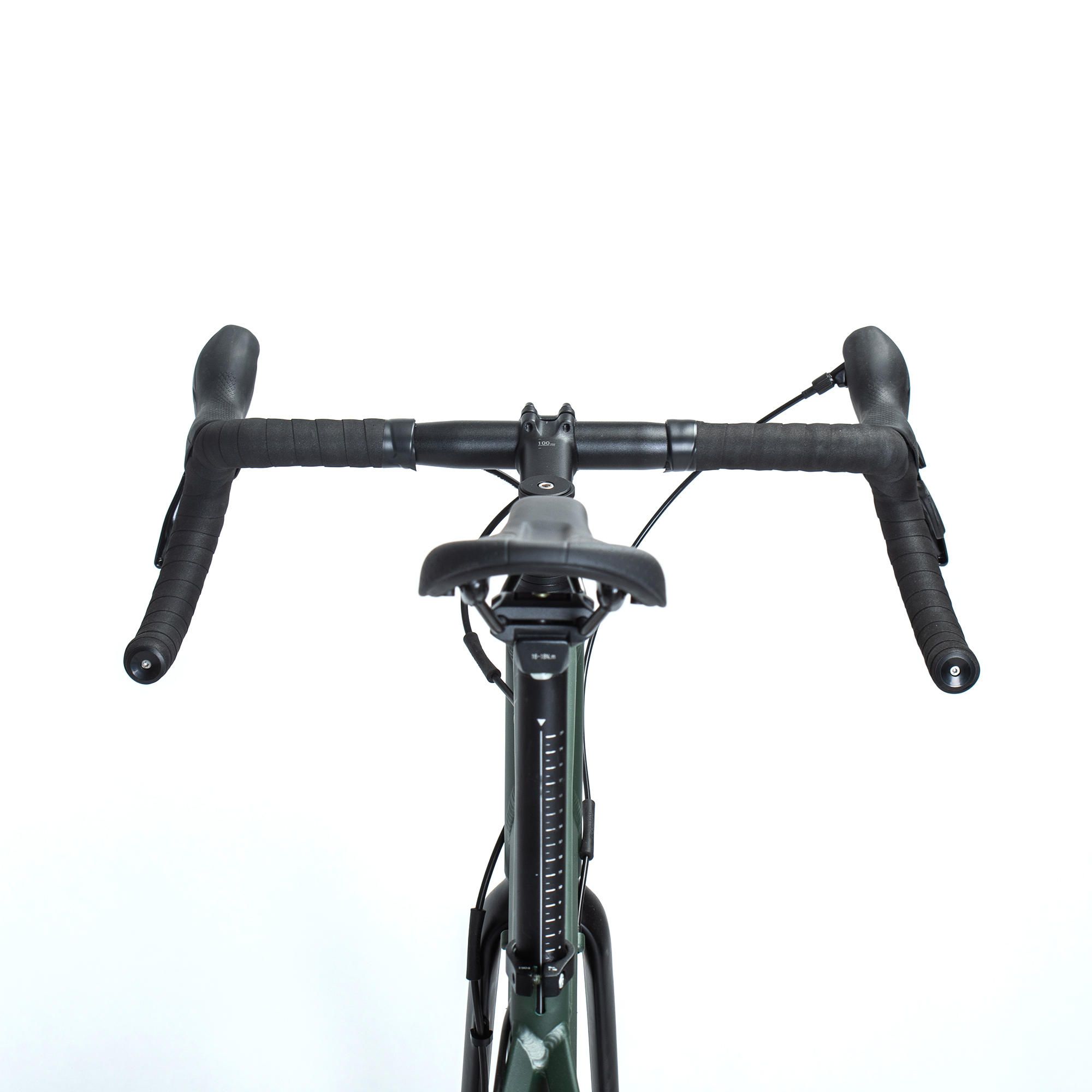 Bicicletă gravel Grvl120 verde - produs resigilat (nou) Decathlon