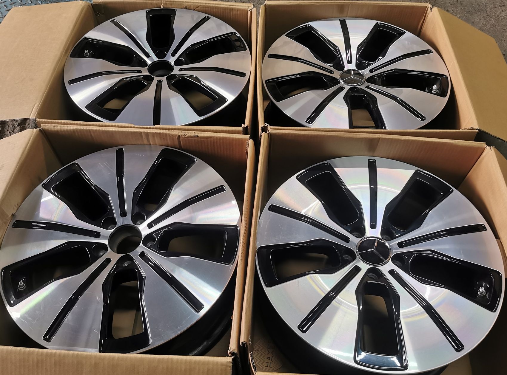 5x112 R 19inch jante mercedes EQC GLC GLB N293 ORIGINALE fără anvelope