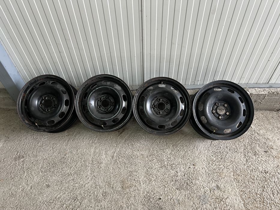 Железни джанти 5x100 15 6j et38 Audi Seat Skoda Vw