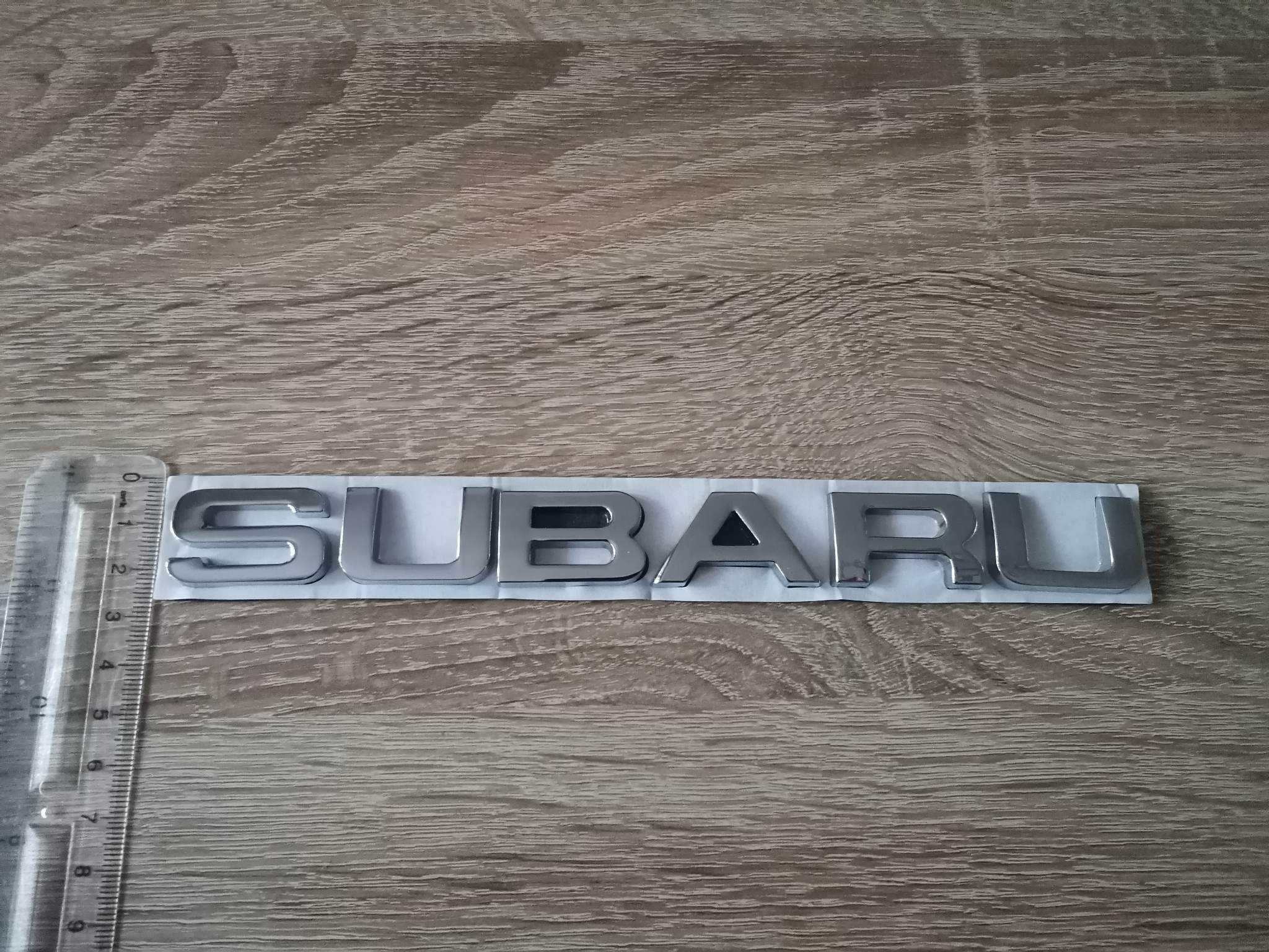 надпис емблема Субару Subaru