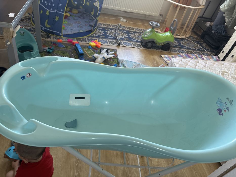 ванна для детей kid wick с подставкой