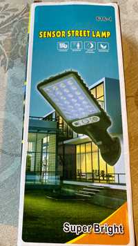 Сензорни лампи със соларно зареждане