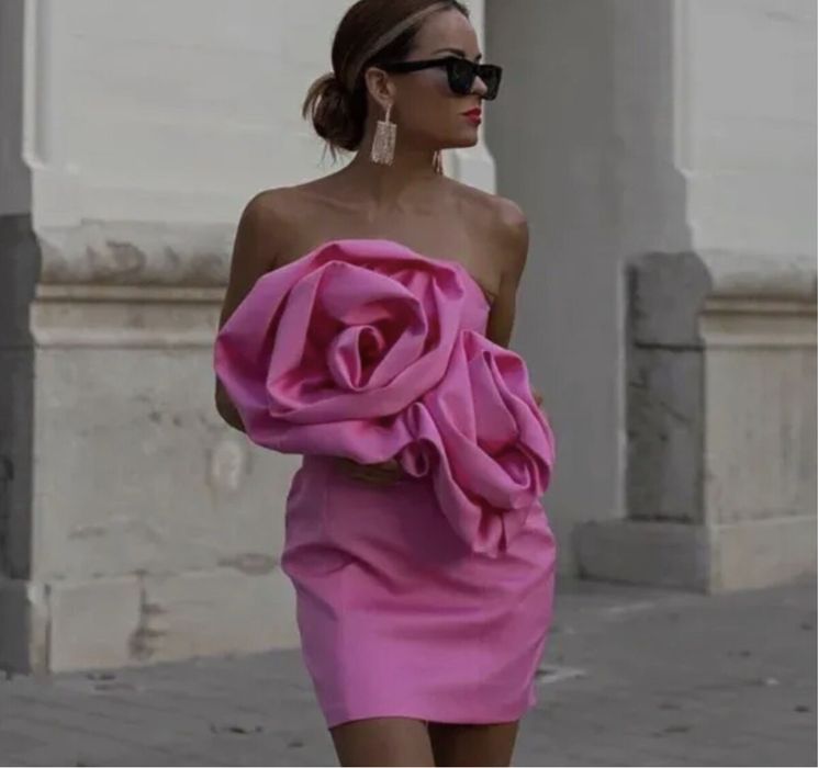 Rochita floare 3D - ZARA