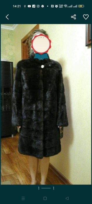 Новая норковая шуба