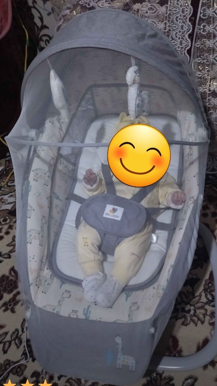 Продаю люльку 3в1 электрокачели
