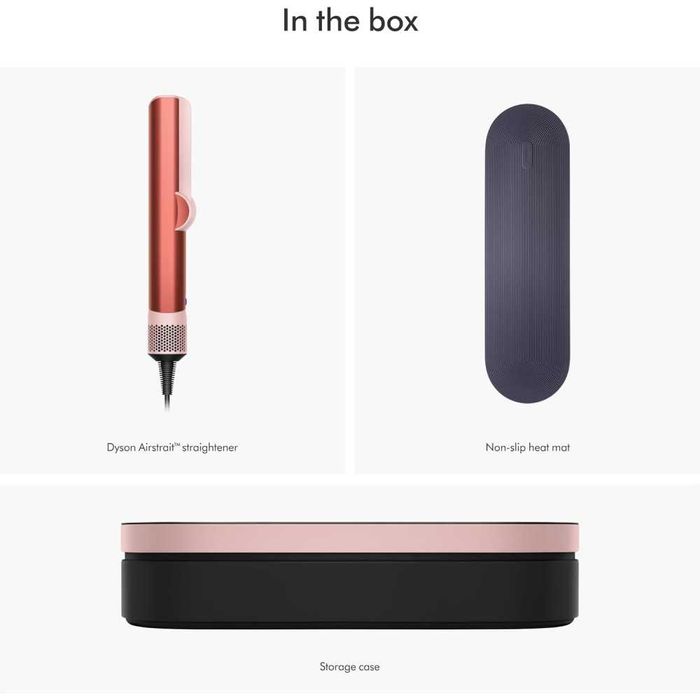Dyson Airstrait 560844-01 HT01 Rose Gift Edition преса за коса