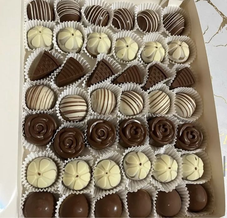 Жент и финики в шоколаде