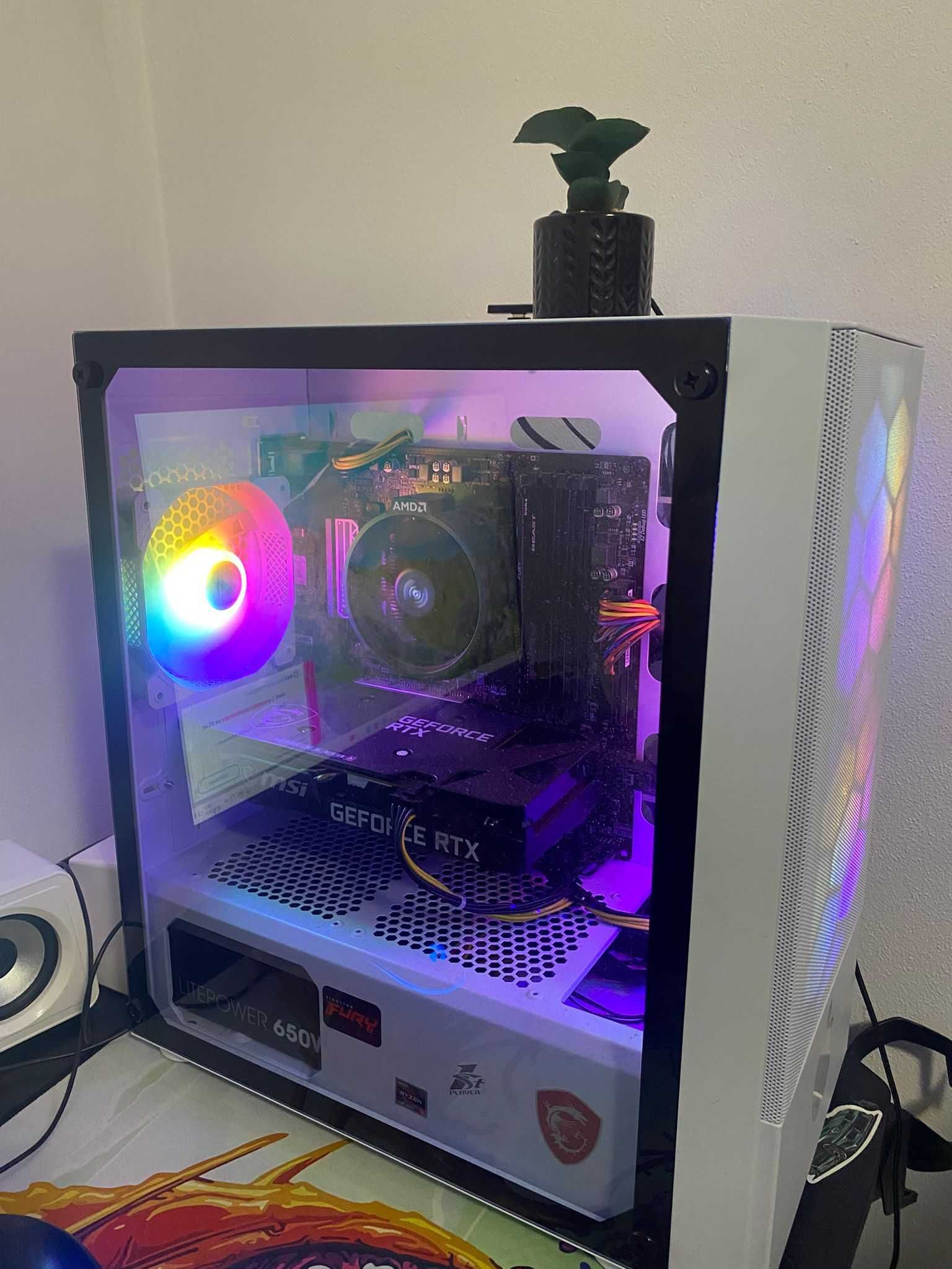 PC gaming+monitor
