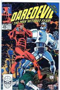 Daredevil #275 Dec 1989 Marvel Comic Book The Man Without Fear