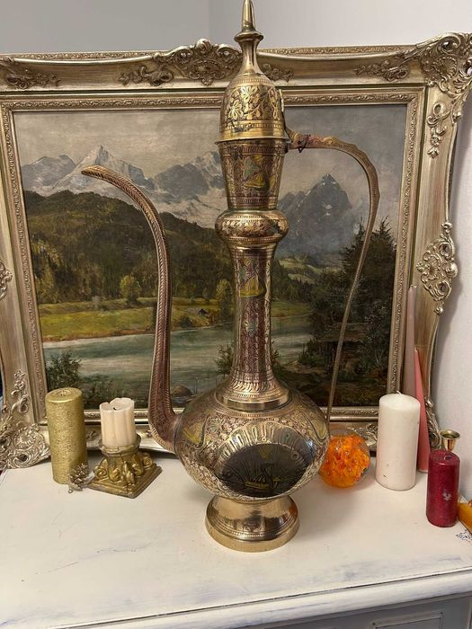 DN218 Ceainic de alama foarte mare 3,5 kg, masiv 65inaltime x35cm