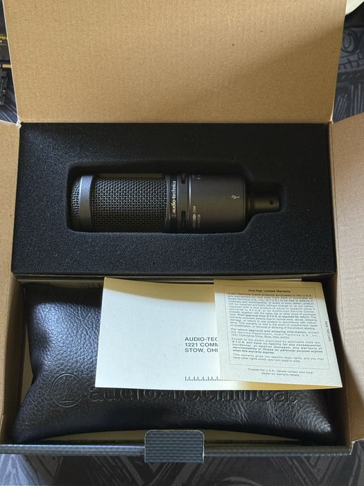 Microfon Audio-Technica AT2020 Usb +