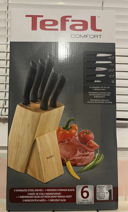 Ножове Tefal - чисто нови