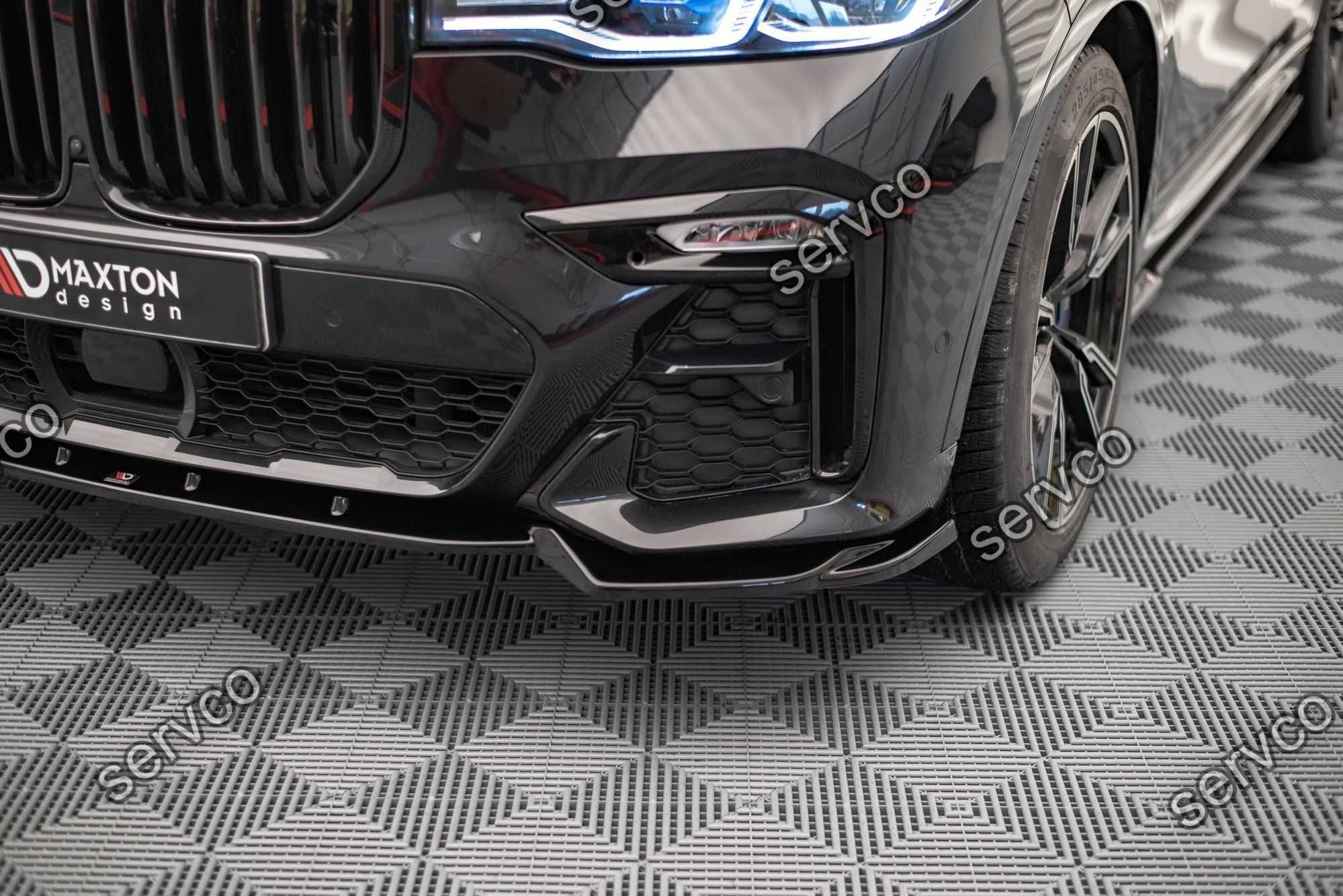 Prelungire splitter bara fata BMW X7 M G07 2018- v2 - Maxton Design