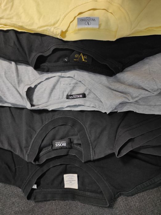 Оригинални мъжки тениски,Valentino,Balmain,Tom Tailor,Versace,Hugo Bos