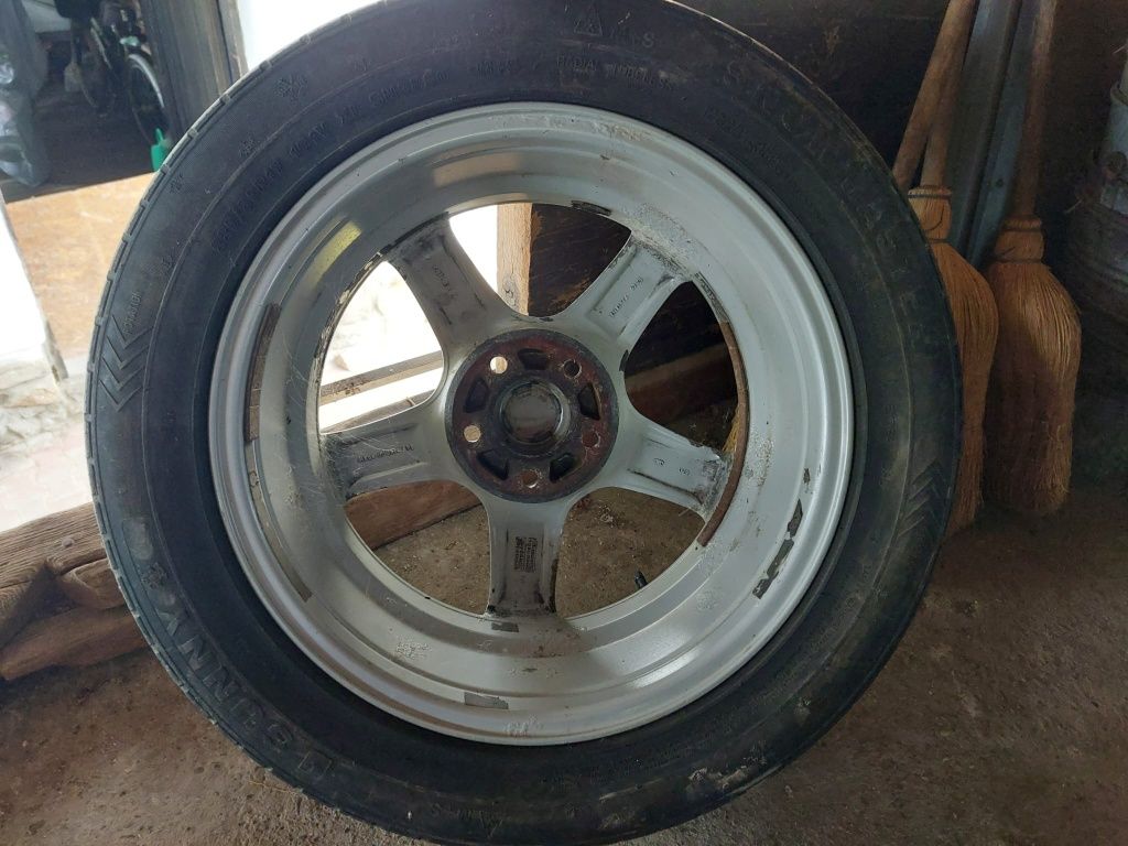 Vând jante 225/55 R17 cu cauciuc