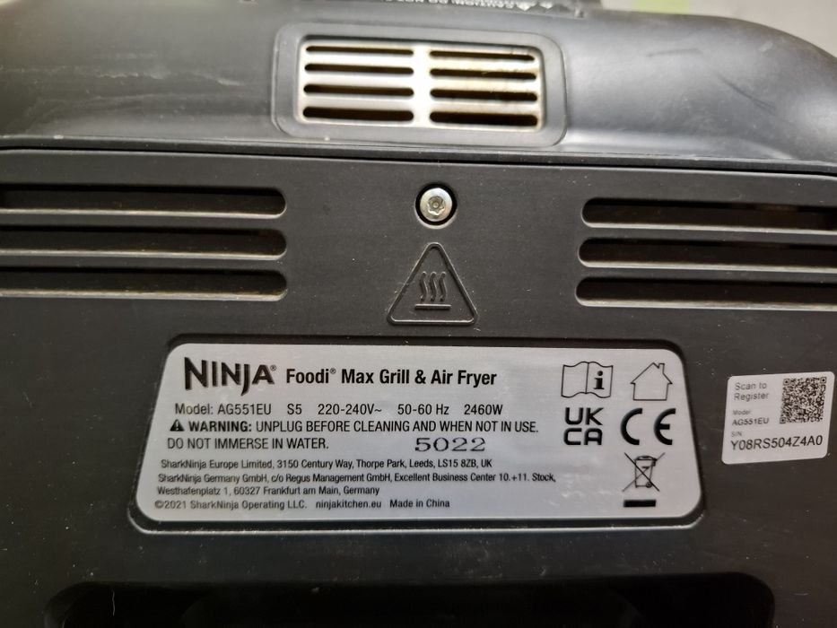 Grătar de interior și airfryer cu 6 funcții
