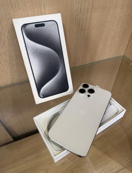 Iphone 15 pro max white 256 gb