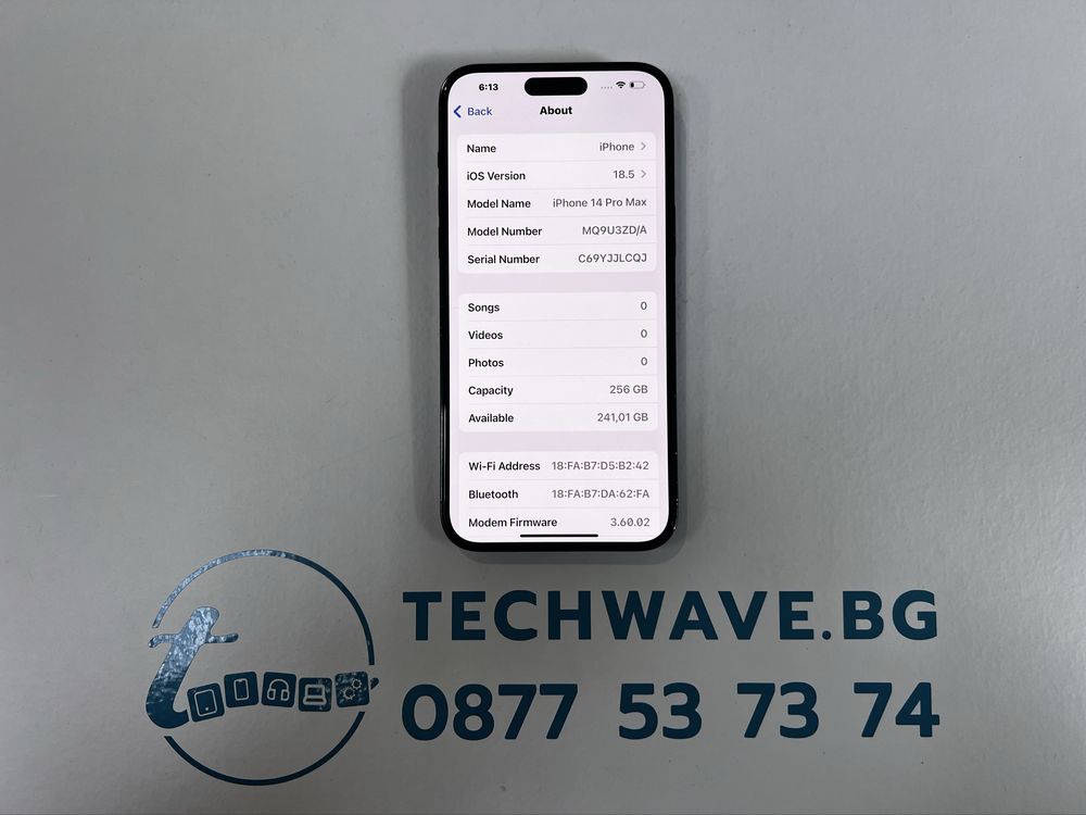 Apple iPhone 14 Pro Max 256GB Black