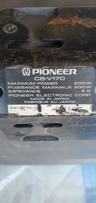 Vand boxe Pioneer CS-V170