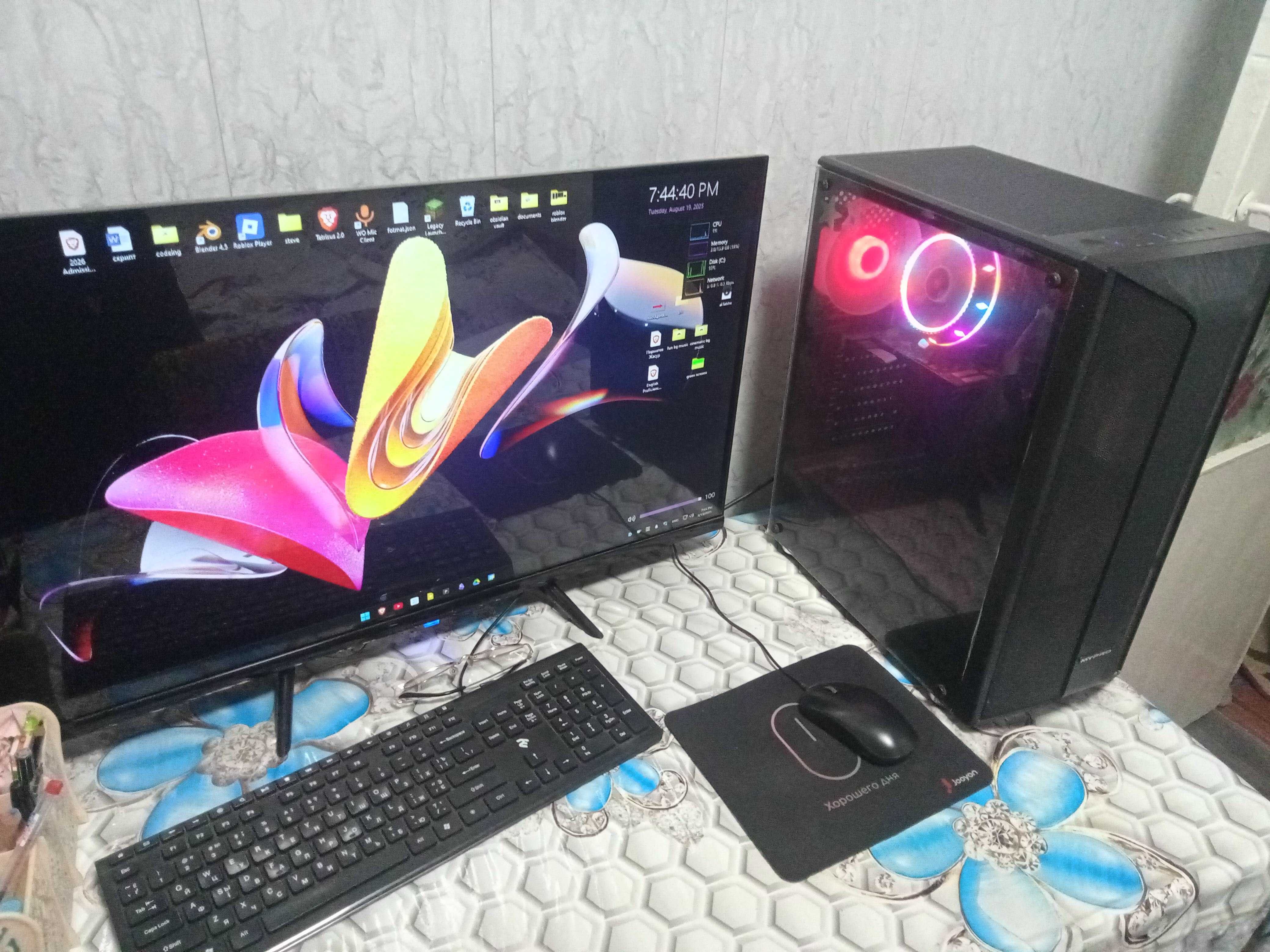 Игровой ПК (i3-10100F / 16GB / SSD 256GB / GT 730 4GB)