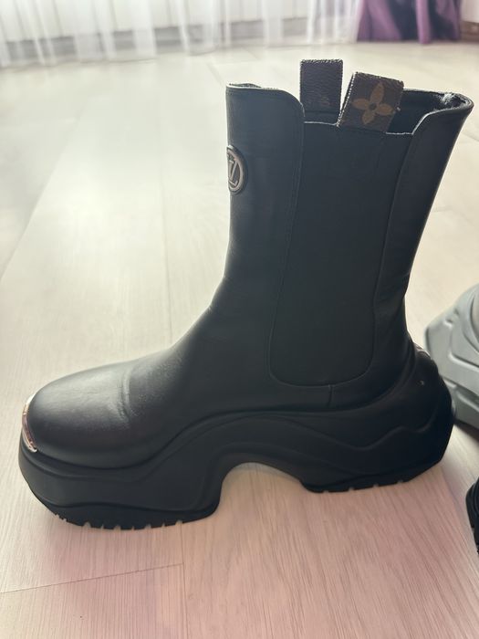 Боти LV естествена кожа