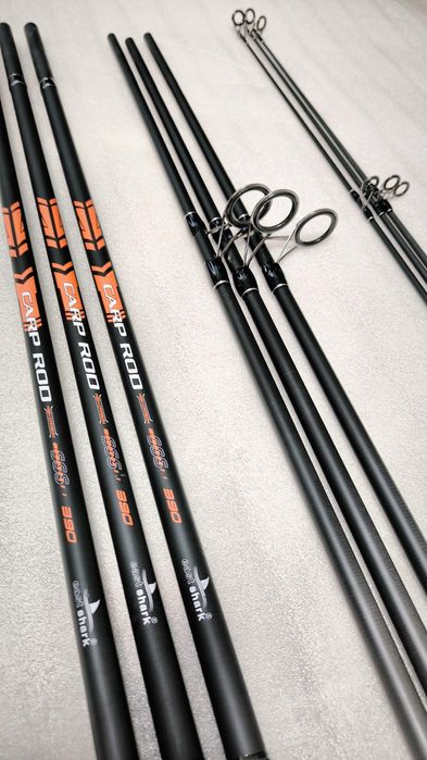 SET 3 Lansete CRAP EastShark 3 SEGMENTE 3.90M 3.75LBS