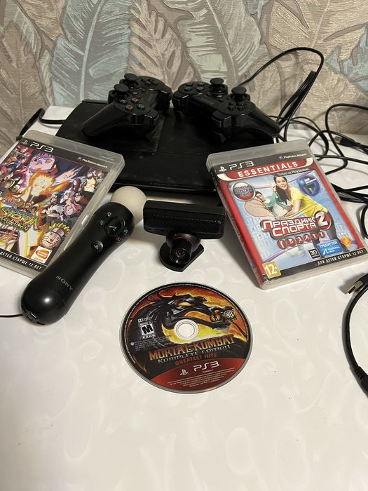 Прошитая PS3 Super Slim 500gb