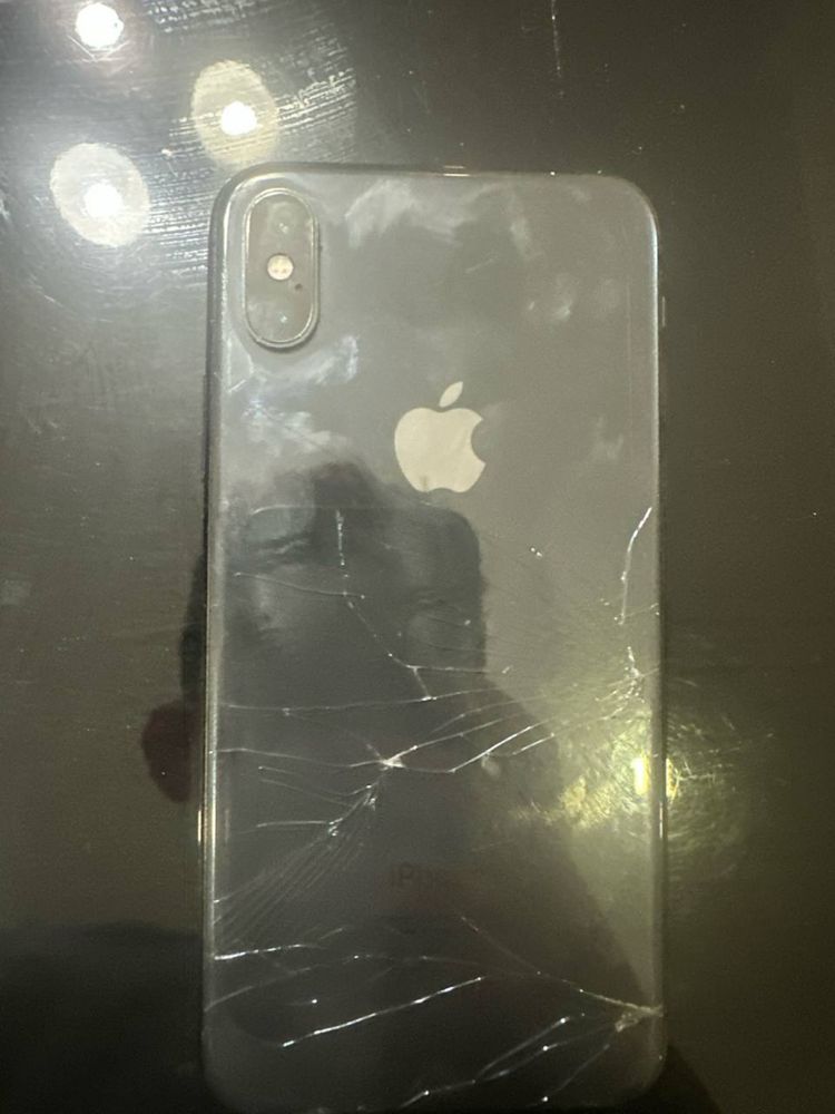 Iphone X 64gb qora!