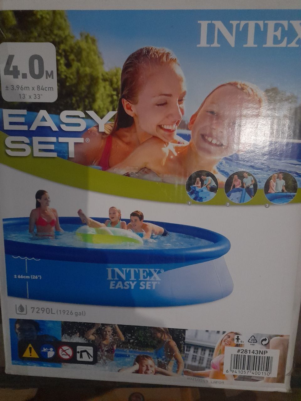 (Basseyn) Бассейн Intex Easy Set 396x84cm