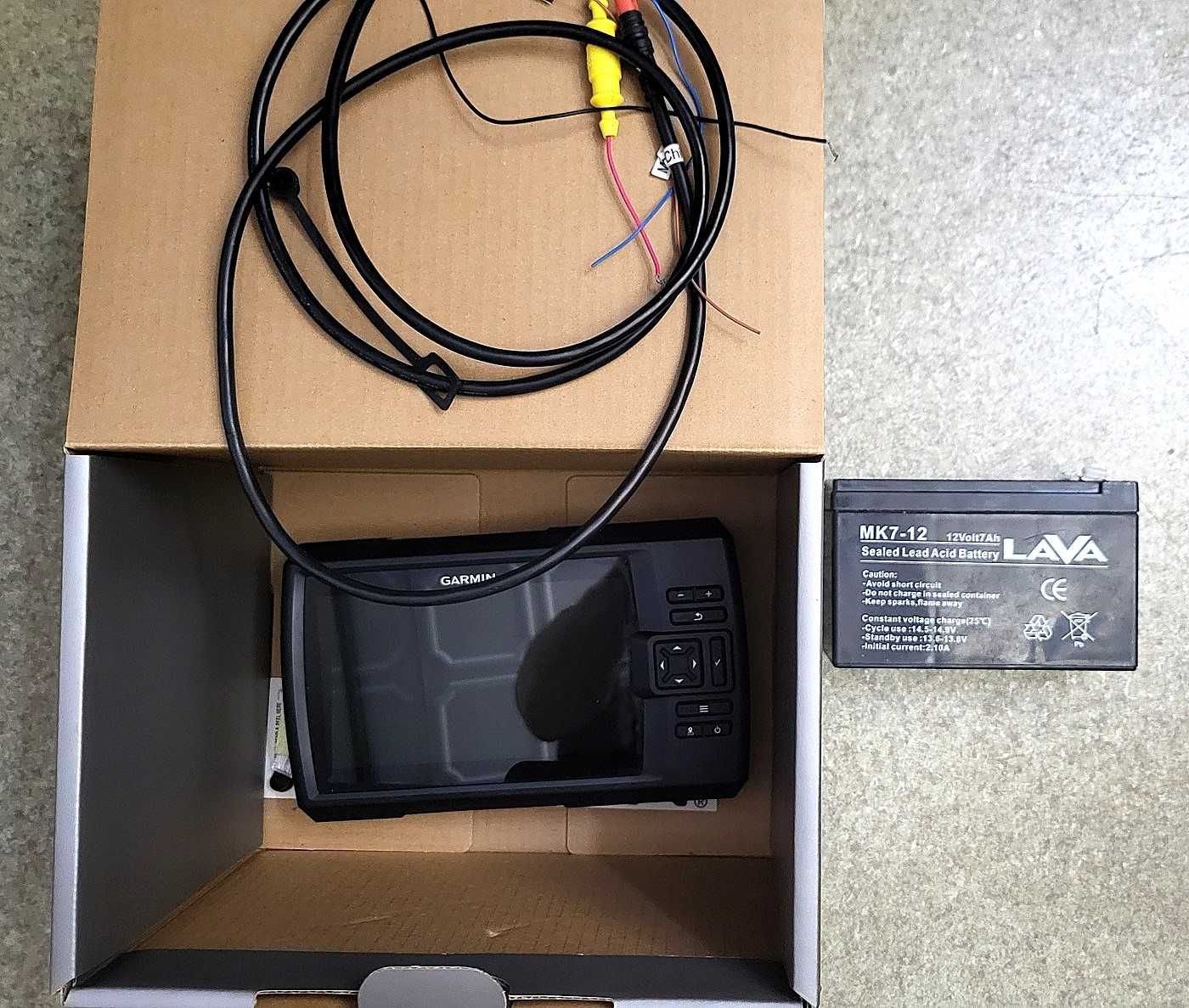 Сонар навигация Garmin Striker Vivid 7sv