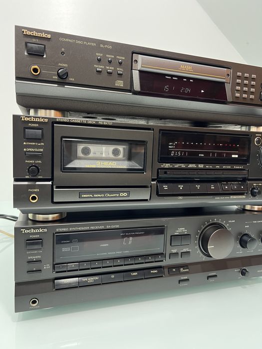 Deck 3 Head Techincs RS-BX 707 BIAS, APRS, CD-Player SL-PG5, Receiver