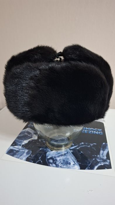 Продам норковую ушанку мужскую