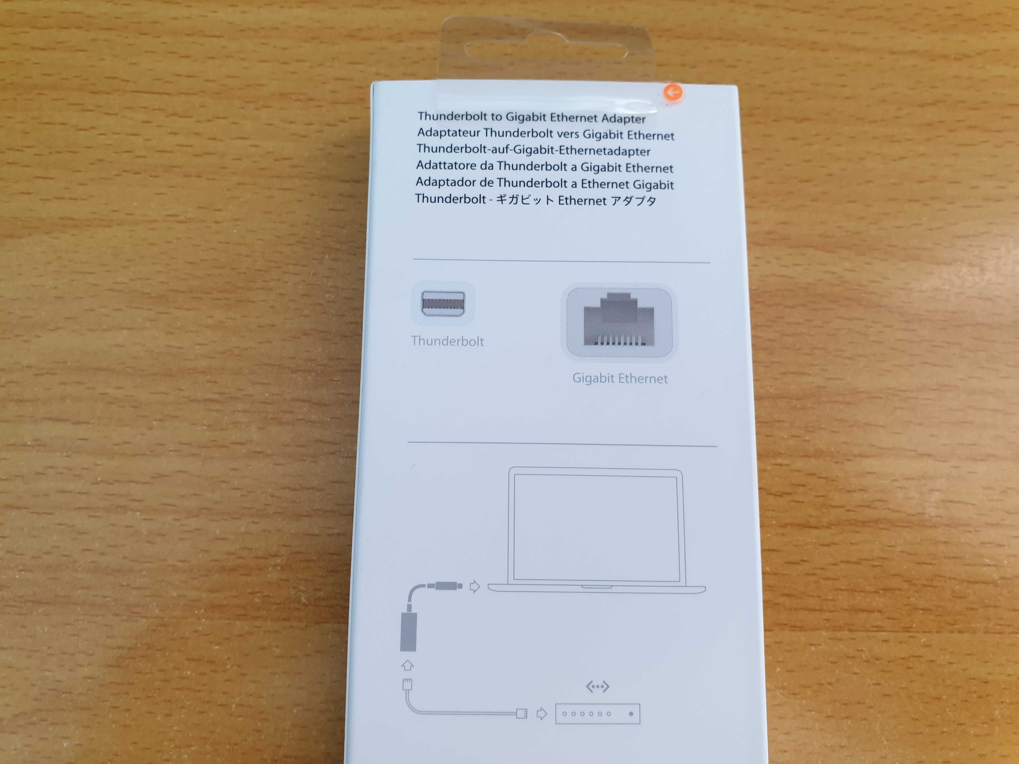 Adaptor Apple Thunderbolt to Gibabit Ethernet sigilat