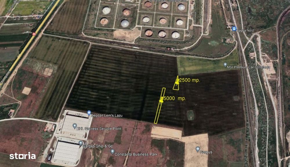 Vand teren Agigea ,intravilan 5000 mp