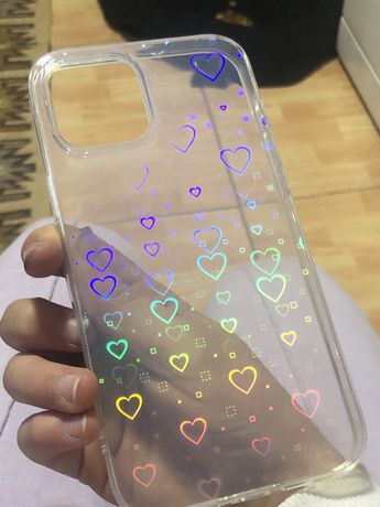 Husă neon heart iphone 12 pro max
