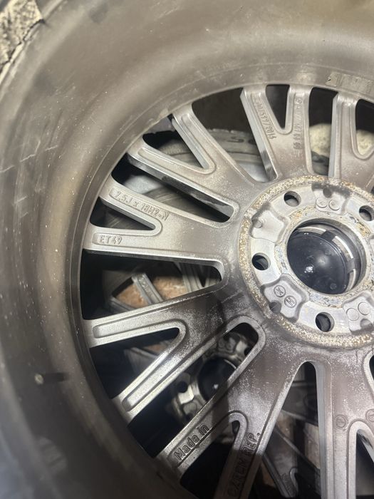 Roti Mercedes jante si anvelope iarna 225/45/R18 5x112