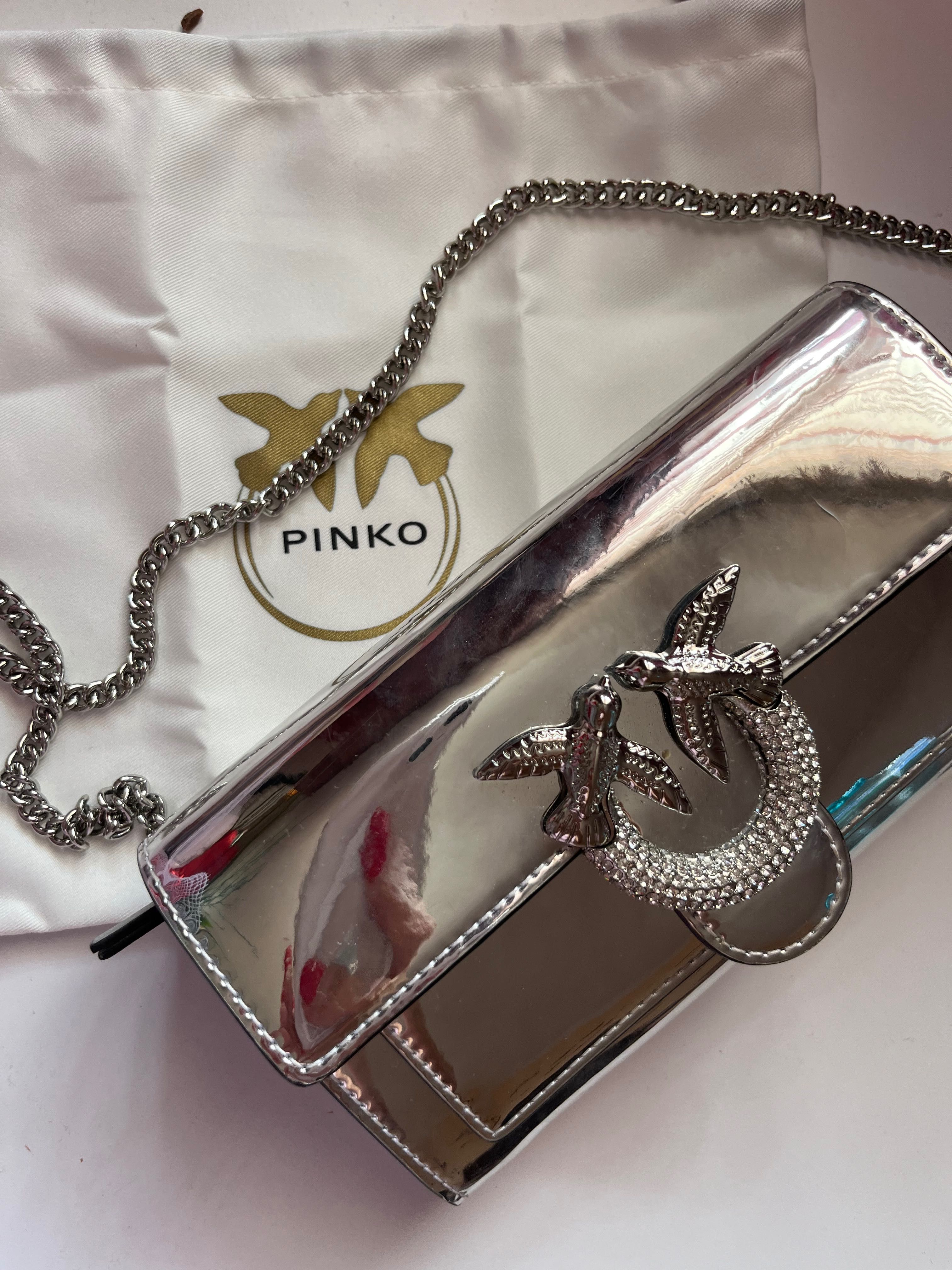 Сребърен клъч Pinko