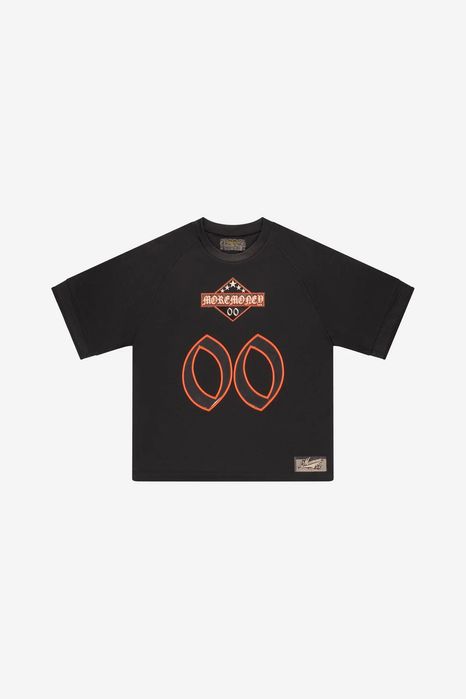 MORE MONEY mesh jersey Black