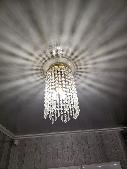 Люстра хрустальная 3шт