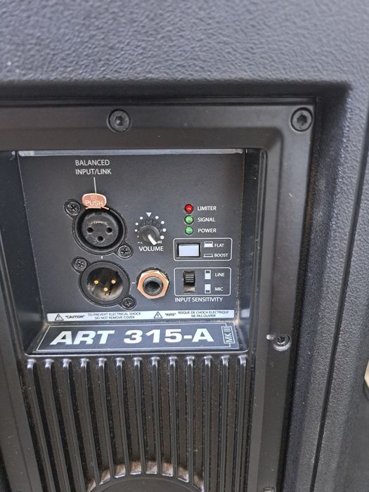 Boxe Rcf Art 315-A MK lll difuzor pe 15 inch 800watt +2stative și huse