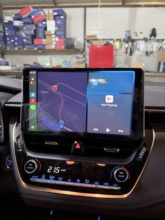 Navigatie Android Toyota Corolla  Carplay Andorid Auto + Camera