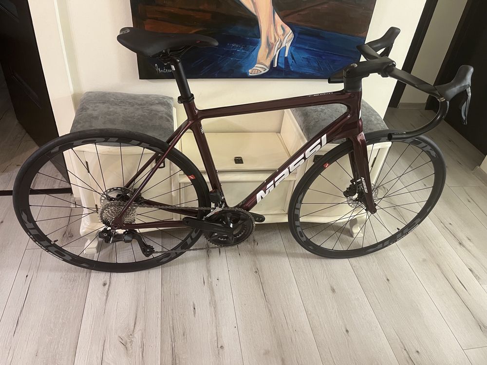 Bicicleta Massi team full carbon echipare 105 el 2025 marime 54 ,