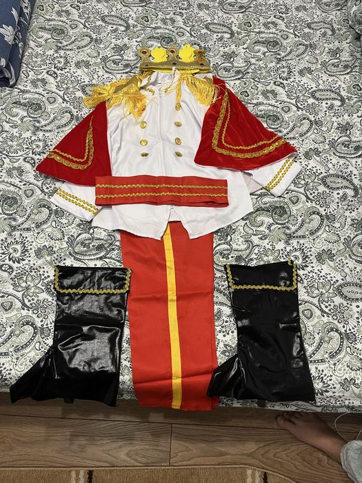 Costum prinfț/rege pentru serbare 5-6 ani