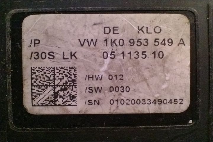 Modul  Coloana Volan 1K0953549A Skoda Octavia a 2-a generatie seria