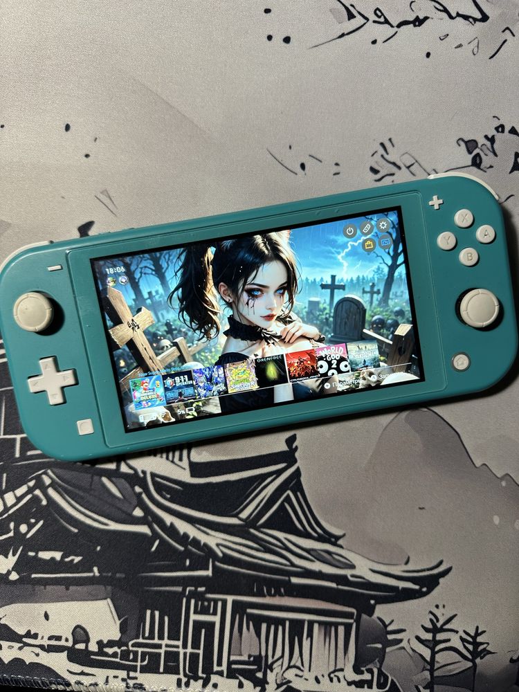 Продается прошитый nintendo switch lite (нинтендо свитч лайт)