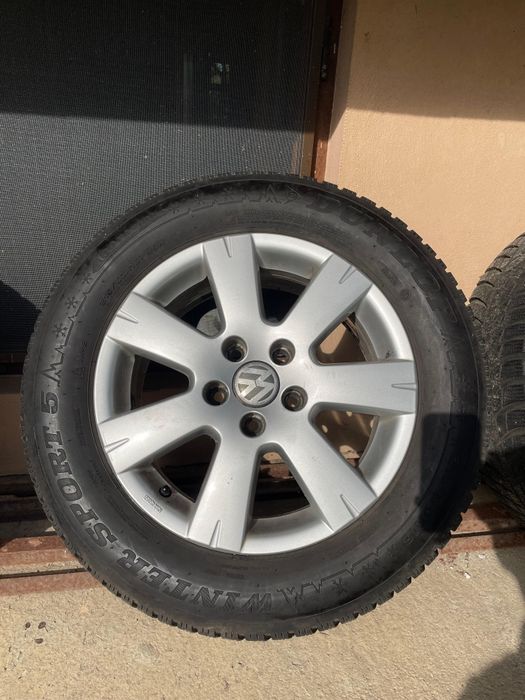 Jante cu anvelope Volkswagen 215 60 R16