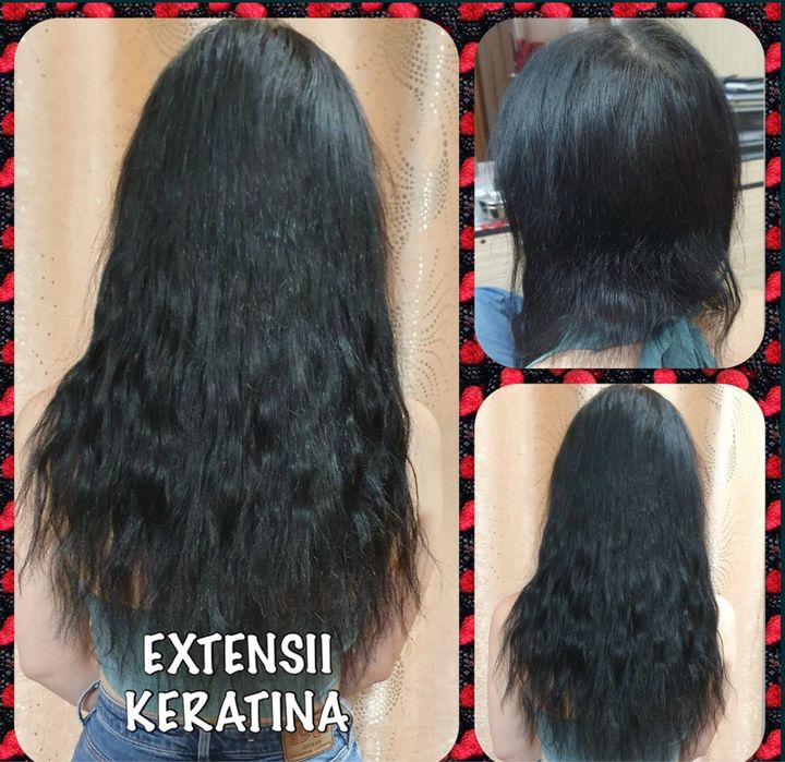 Aplicare extensii tape, keratina, nanoring, microring