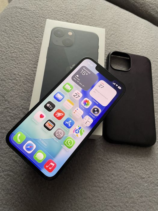 Iphone 13 mini black, 128 gb necodat
